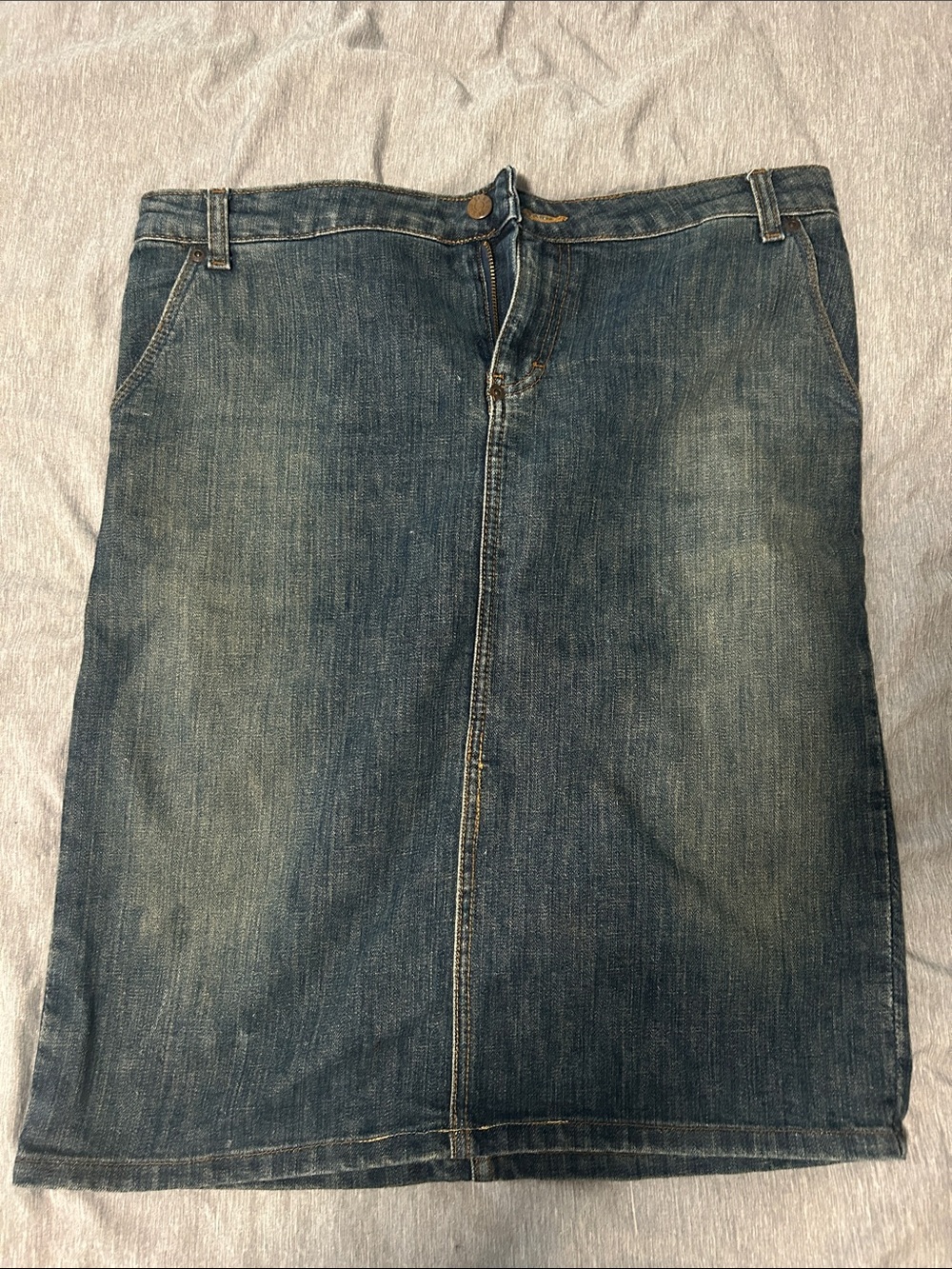 J. Crew women’s Straight Denim Skirt - 10